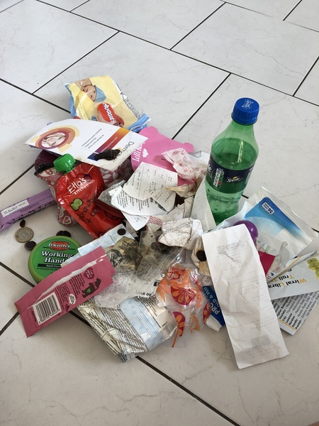 To want to see the contents of your handbag