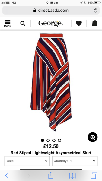 Has anyone seen this (Asda) skirt in real life?