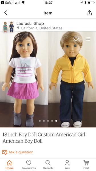 WIBU to take a doll to the barbers?
