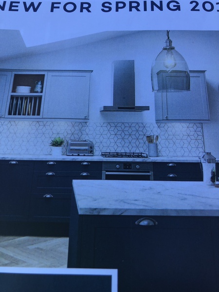 Geometric kitchen tiles?