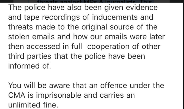 Westminstenders: Don't Panic!