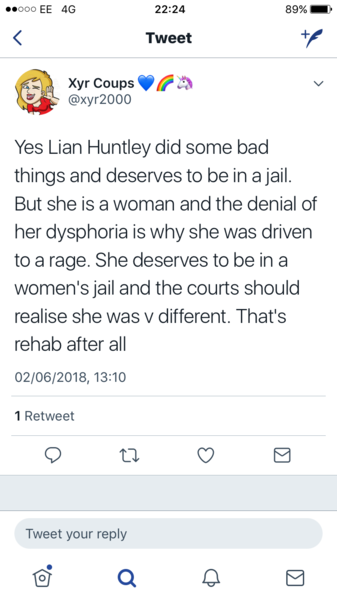 Twitter taking action against accounts that deadname the Soham child murderer?