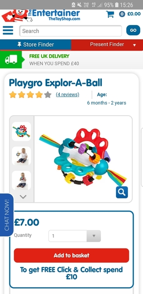 Help identifying lost baby toy