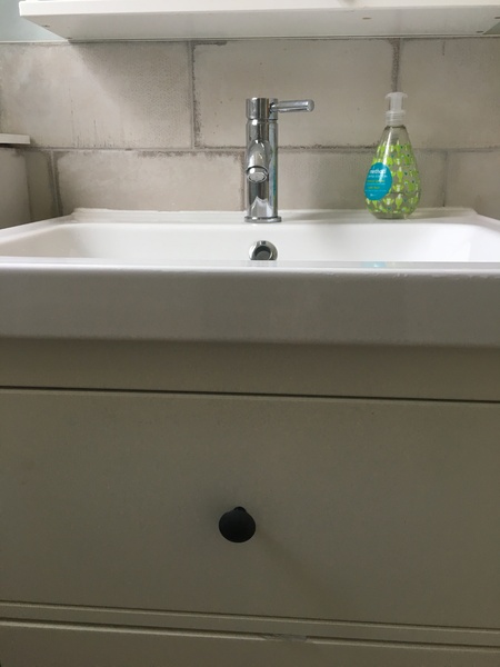 Ikea washbasin with non-Ikea taps?