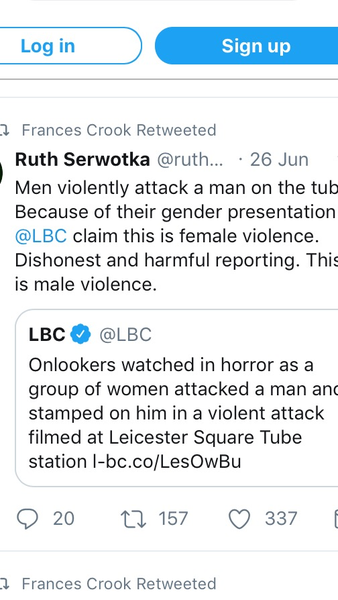 Four women viciously attack a defenceless man ...