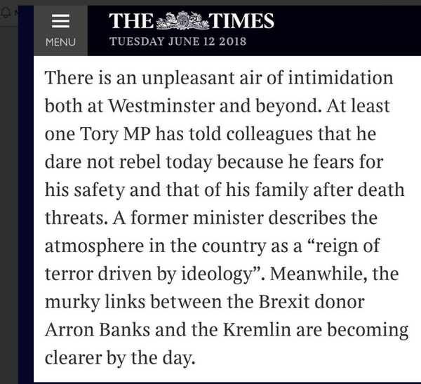 Westministenders: Brexmeggadon Redux.