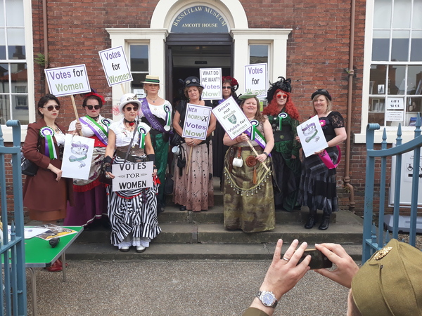 Join me in celebrating the suffragettes