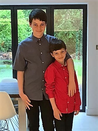 What do teenaged boys wear to a wedding?