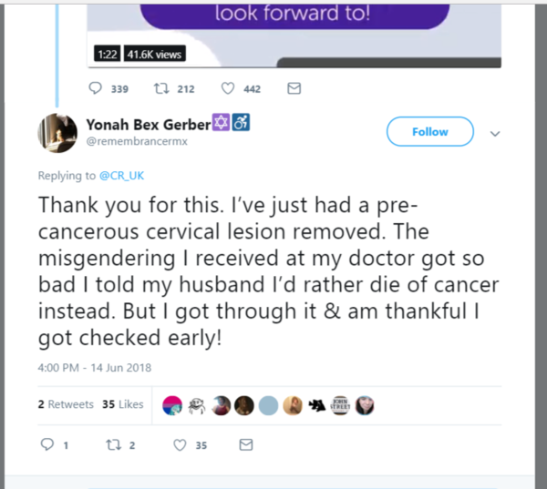 Cancer Research: anyone with a cervix