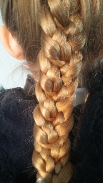 School and DD's hair
