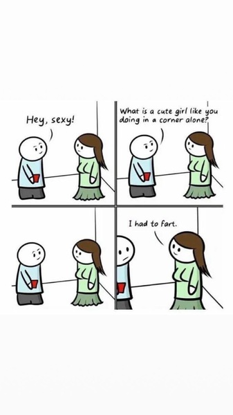 Embarrassed by boyfriend