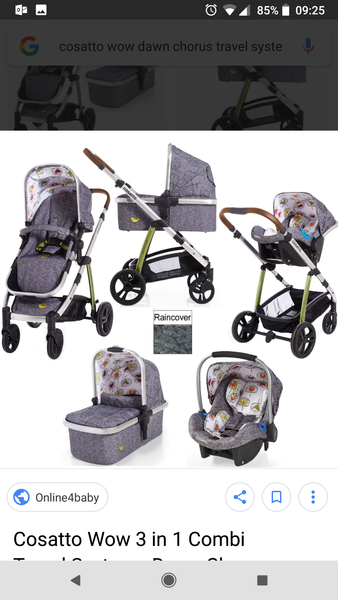 Massive pram wobble