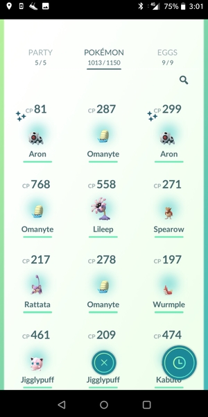 Pokemon Go #16. Cast adrift on memory Blissey of you.