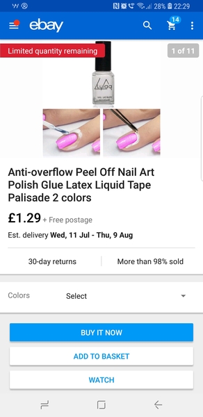 About toe-nail painting?