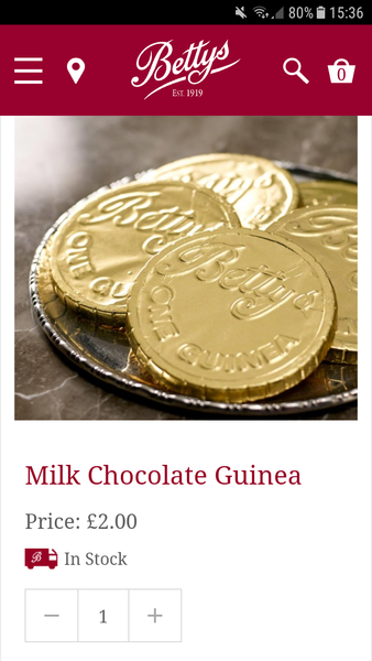 Giant Chocolate Gold Coins - Hamleys?