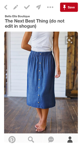 Help finding a nice Denim midi skirt please!