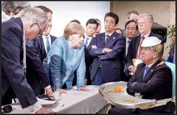 The slog of this authoritarian shitshow is grinding us all down. My inspiration has gone into hiding with Melania. Knock yourselves out! (Trump cont.)