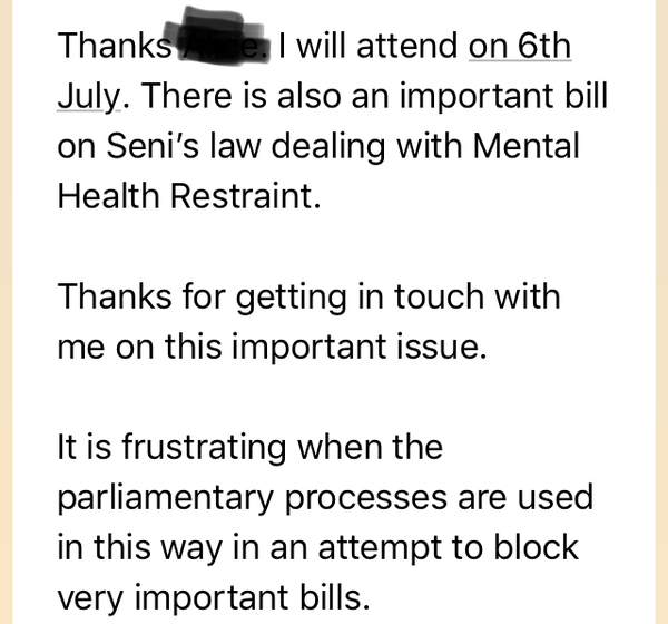 To be fucking furious that a Tory MP just prevented upskirting being made a criminal offence?