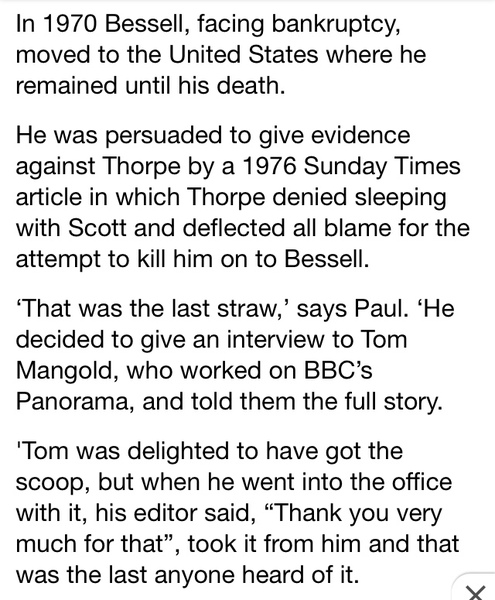 A very English scandal