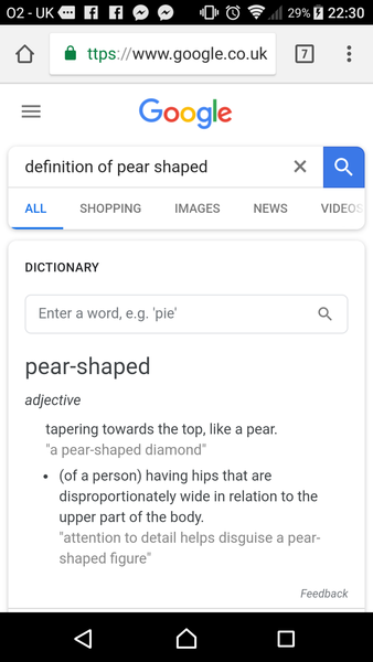 Am I am hourglass or a pear?