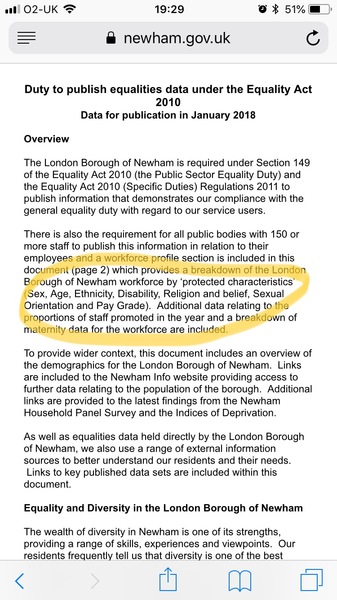 Does your Local Authority Equality Policy exclude sex as a protected characteristic?