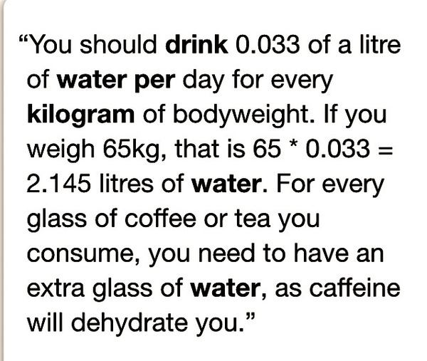 To wonder how people drink