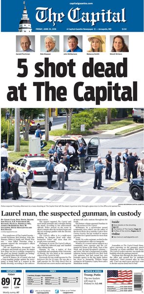 Five journalist shot dead
