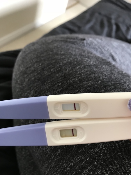 2 faint lines & one “not pregnant” confused!