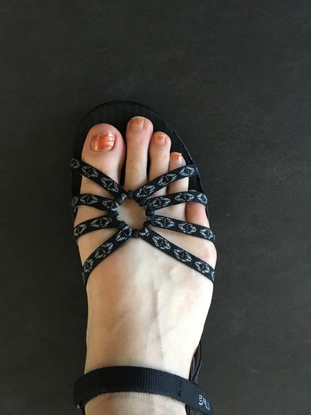 Are these sandals too large?