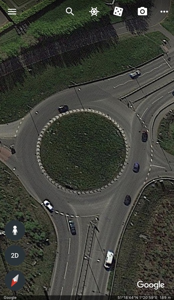 Which lane for this roundabout?