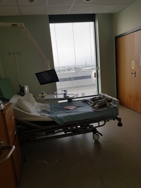 Hospital bed curtains