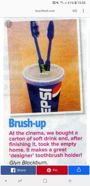 To think I might get money for a tip in a magazine?
