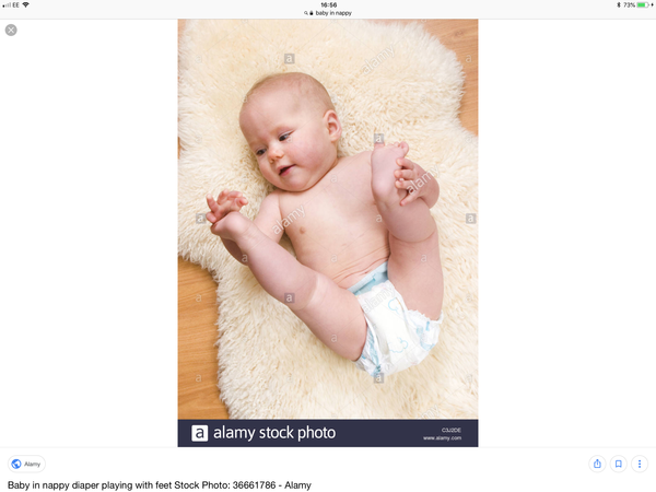 Photo of nude baby