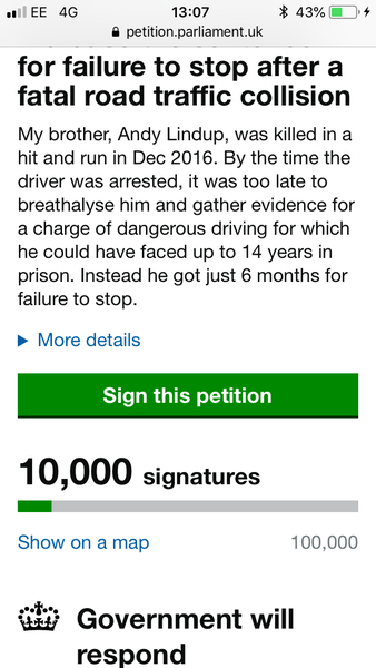 To ask you to help get this to 10,000 before 20th June