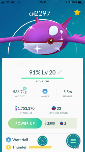 Pokemon Go #16. Cast adrift on memory Blissey of you.