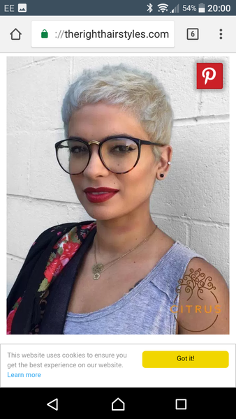 Hair products for short hair