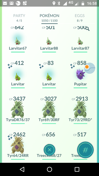 Pokemon Go #16. Cast adrift on memory Blissey of you.