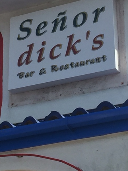 To not shop somewhere because of the shop name?