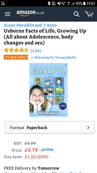 To wonder how to broach the subject of puberty with DS?