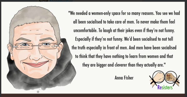 Lisa Muggeridge Suspended by Twitter and Quoting her breaches MN Guidelines