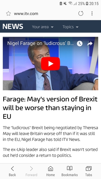 To wonder how many of you are ready for hard Brexit now