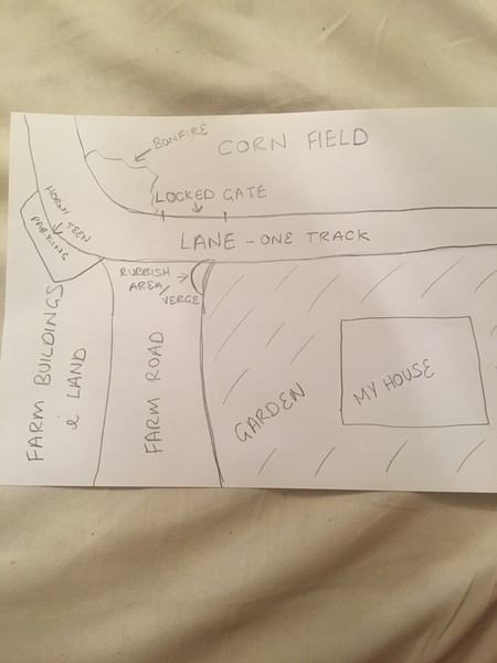 Oooo I received an anonymous letter this morning...from THE VILLAGERS 😬