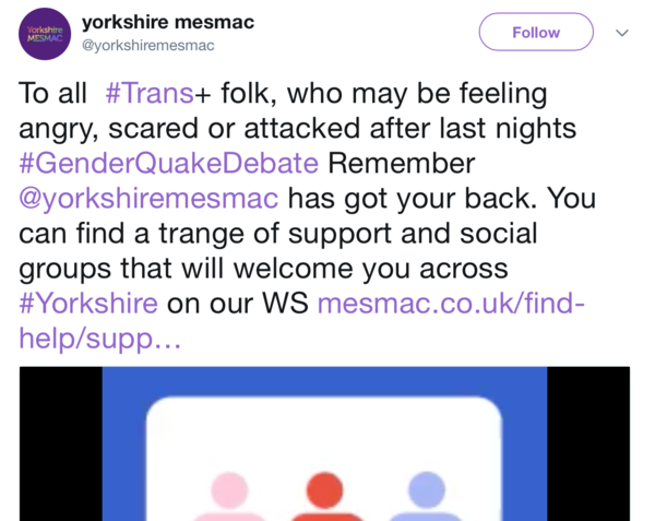 Andrew Gilligan and MESMAC