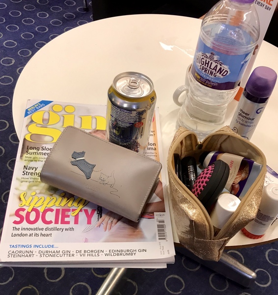 To want to see the contents of your handbag