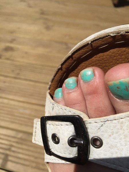 Show me your toes for colour inspiration!
