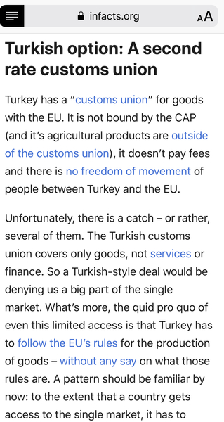 To wonder how many of you are ready for hard Brexit, after today's Common's vote?