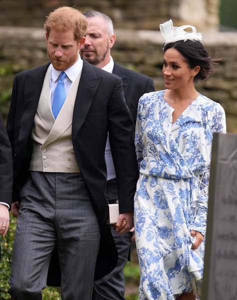 To ask what you think of Prince Harry's outfit