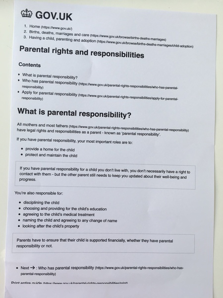 Dads -  All Rights, no Responsibility?