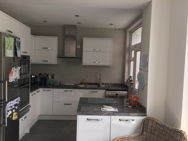 Has anybody painted an already dark kitchen with darkish paint?