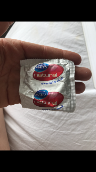 Where’s the useby date on this condom?